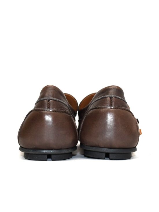 New! Allen Edmonds Santiago Leather Driving Loafer Brown 7172 9.5D DD539 main image 4